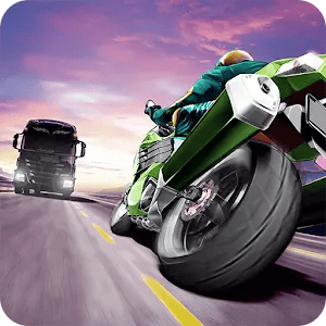 لعبه موتسكلات Traffic Rider مهكرة